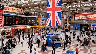 A Walk Through The London Victoria Station London England [upl. by Virgina]